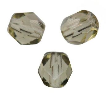 Facettes de Bohème 4mm BLACK DIAMOND / 50 perles