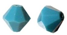 Toupies Swarovski 5mm TURQUOISE / 15 perles - Prix dégressif