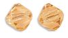 Toupies Swarovski 4mm LIGHT PEACH / 25 perles en cristal