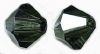 Toupies Swarovski 4mm TURMALINE SATIN / 4 perles