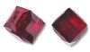 Cube Swarovski 8mm SIAM / Pièce