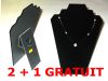 3 Présentoirs Buste pour collier - PROMO 2 + 1 GRATUIT