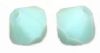 Toupies Swarovski 4mm MINT ALABASTER / 25 perles