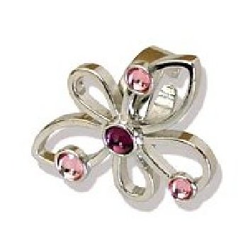 Bague Fantaisie Fleur Rose