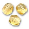 Facettes de Bohème 6mm LIGHT TOPAZ / 10 perles