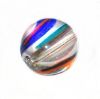Boule verre pop multicolore 10mm / 8 perles