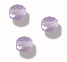 Facettes de Bohème  8mm ALEXANDRITE / 10 perles - Prix dégressif