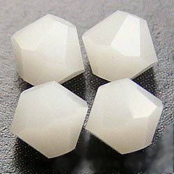 Toupies Swarovski 5mm WHITE ALABASTER / 15 Perles