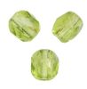 Facettes de Bohème 4mm LIGHT OLIVINE / 50 perles