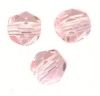 Facettes de Bohème 4mm LIGHT ROSE / 50 perles