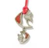 Collier Fantaisie Poissons ROSE - Bijoux fantaisie