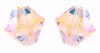Toupies Swarovski 4mm ROSE WATER OPAL AB2X Xilion / 25 perles