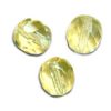 Facettes de Bohème 12mm JONQUIL JAUNE JONQUILLE / 5 perles