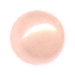 Perle ronde acrylique   8mm Coloris IVOIRE ROSE PALE NACRE - 5 perles