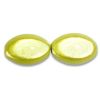 Perles olives Magiques miracles 14x10mm LIME METAL / 8