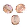 Facettes de Bohème 4mm VINTAGE ROSE AB / 50 perles