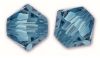 Toupies Swarovski 4mm DENIM BLUE XILION / 24 perles