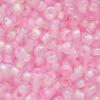 Perles Rocaille 2 mm Crystal Rose Bonbon Lined / 20 Grammes +/- 2500 perles