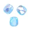 Facettes de Bohème 4mm LIGHT AZORE AB - BLEU PALE AB / 50 perles