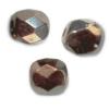 Facettes de Bohème 4mm BRONZE DARK / 50 perles