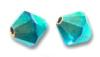 Toupies Swarovski 4mm JET AB2X / 15 perles