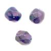 Facettes de Bohème  8mm LUMI AMETHYST / 5 perles