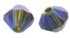 Toupies Swarovski 4mm TURMALINE AB2X / 3 perles