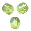 Facettes de Bohème 4mm LIGHT FOREST CIRE / 50 perles