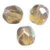 Facettes de Bohème 3,2 mm LIGHT BLACK DIAMOND AB / 50 perles