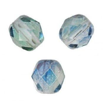 Facettes de Bohème  8mm URANUS / 10 perles