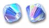 Toupies Swarovski 6mm LIGHT SAPPHIRE AB XILION / 1 perle
