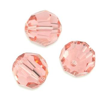 Facettes de Bohème 10mm LIGHT ROSE / 5 perles