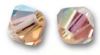 Toupies Swarovski 4mm LIGHT COLORADO TOPAZ AB / 20 perles
