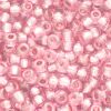Perles Rocaille 2 mm Mix Rose / Lilac lined / 20 Grammes +/- 2500 perles