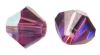 Toupies Swarovski 4mm LILAC AB / 20 perles