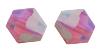 Toupies Swarovski 4mm INDIAN PINK AB2X XILION / 4 perles