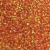 Perles Rocaille 2 mm Orange Argent Lined / 20 Grammes +/- 2500 perles