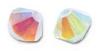 Toupies Swarovski 4mm WHITE OPAL AB2X Xilion / 39 perles