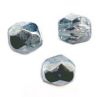 Facettes de Bohème 4mm CRISTAL COMET ARGENT LIGHT  CAL MAT / 50 perles