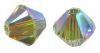 Toupies Swarovski 4mm KHAKI AB2X / 25 perles