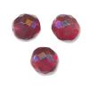 Facettes de Bohème 6mm FUCHSIA / 12 perles