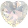  Coeur Pendentif 6228 Swarovski 40mm CRYSTAL AB   / 1 perle