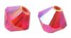 Toupies Swarovski 4mm HYACINTH AB2X / 15 perles