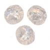 Facettes de Bohème 4mm CRISTAL CRACKED / 50 perles
