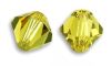 Toupies Swarovski 4mm LIME / 25 perles  