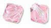 Toupies Swarovski 4mm ROSALINE XILION / 25 perles