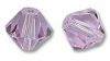 Toupies Swarovski 6mm VIOLET Coupe XILION / 10 perles