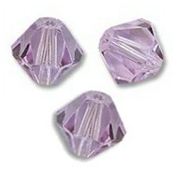 Toupies Swarovski 3mm VIOLET  Xilion / 22 perles