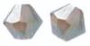 Toupies Swarovski 4mm WHITE OPAL SATIN / 20 perles Prix dégressif