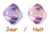 Toupies Swarovski 4mm JONQUIL XILION / 25 perles